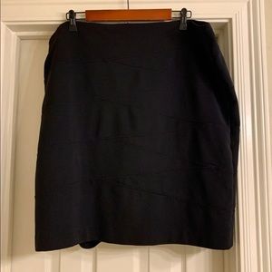 Black pencil skirt